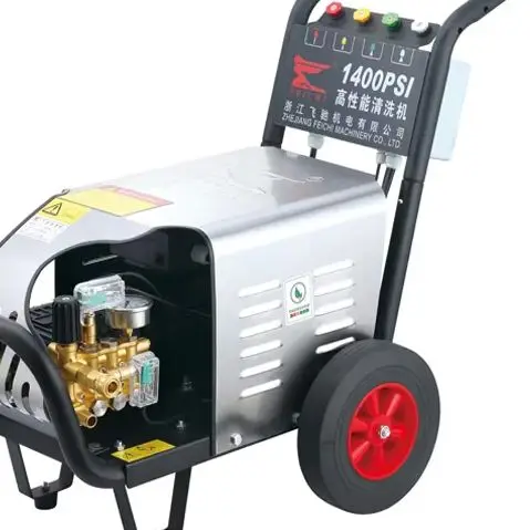 

Высококачественный новый электрический коммерческий промышленный очиститель высокого давления с корпусом из нержавеющей стали, 10.0 кВт/13.5 л.с., расход 18 л/мин, давление 300 бар