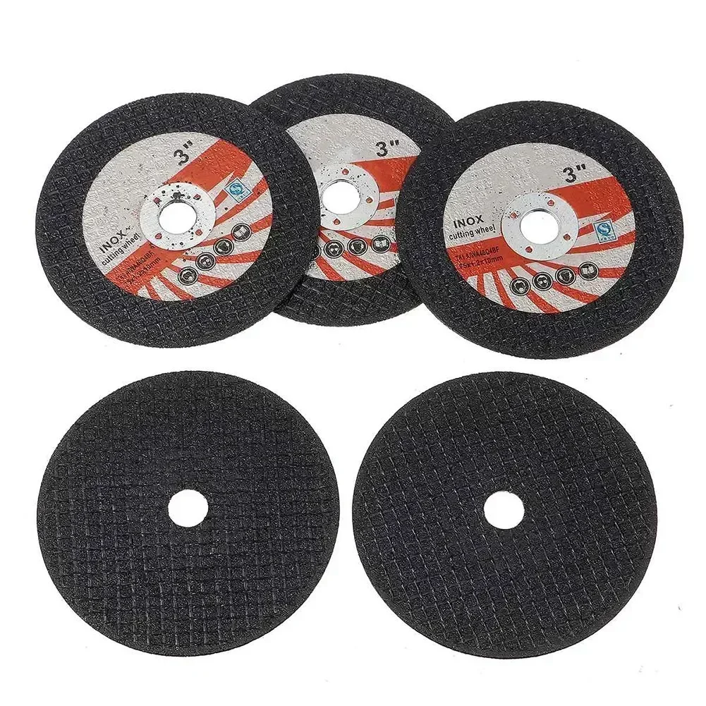 5pcs Mini Cutting Disc Circular Resin Grinding Wheel 75mm Diameter 10mm Bore Grinding Disc Diamond Saw Blade For Angle Grinder