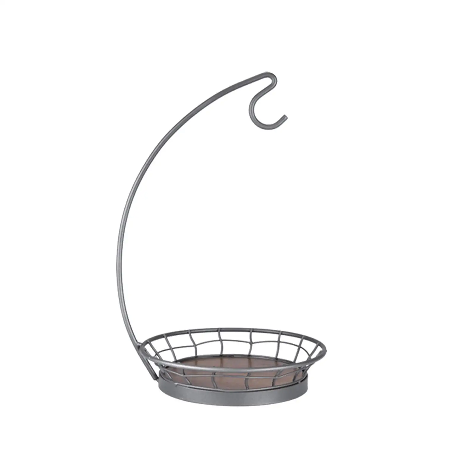 

Fruit Basket Bowl with Banana Tree Hanger,Fruit Stand Dining Table Decorative