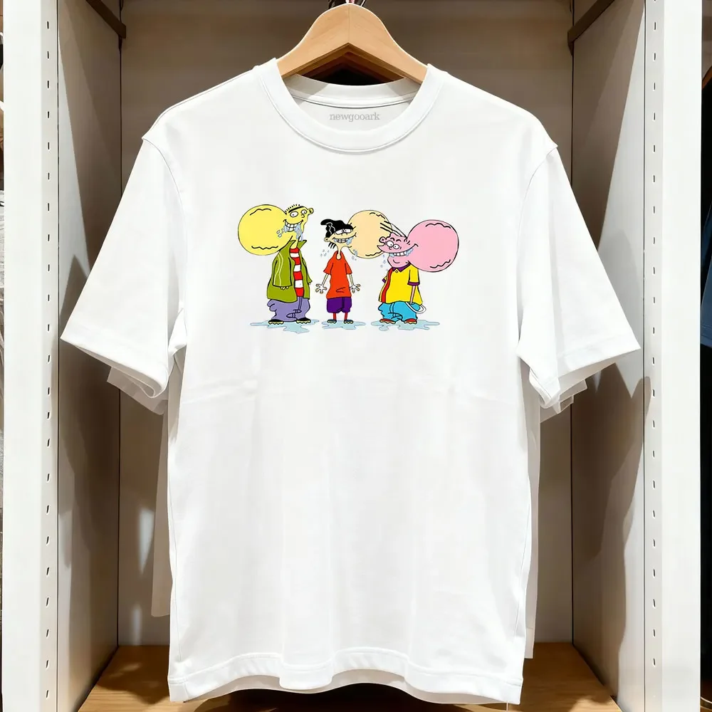 humor Ed Edd n Eddy tshirtWoman Man Casual Cotton Graphic T Shirts Adult Streetwear Camisetas Tops Tee Short-sleev Boyfriend