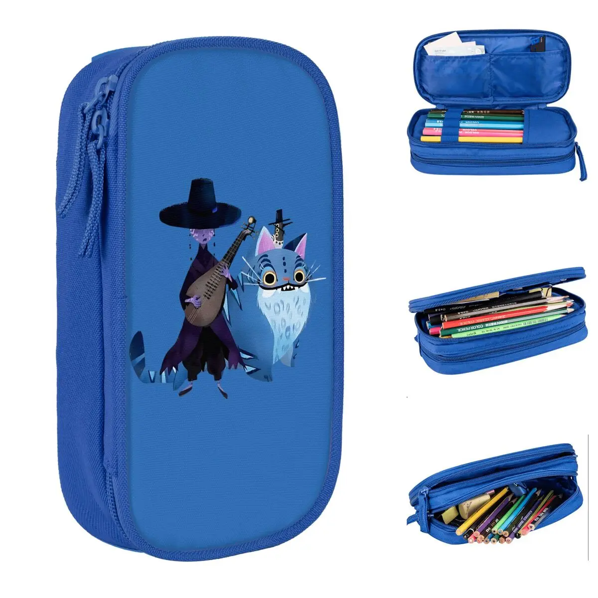 estojo-de-lapis-bonito-gato-animal-de-estimacao-passaro-tradicional-jinu-caneta-caixa-demonios-cacadores-de-volta-a-escola-casos-de-lapis-menino-menina-lona-material-escolar