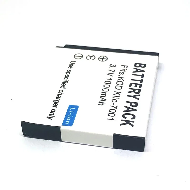 1000mAh KLIC-7001 DBL213 شاحن بطارية ل كوداك M341 M340 M320 M1073 V550 V570 V610 V705 M753 M763 M853 M863 M893 M1063 M1013
