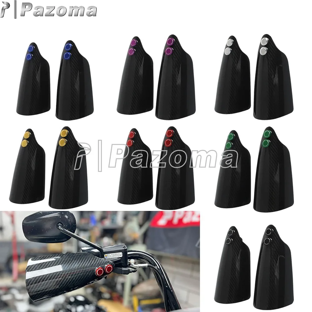 Motorcycle Handguards Baggers Hand Guard Shield For Harley Touring Road King FLHR 2009-2016 Classic EFI FLHRC 2008 CVO FLHRSE 5
