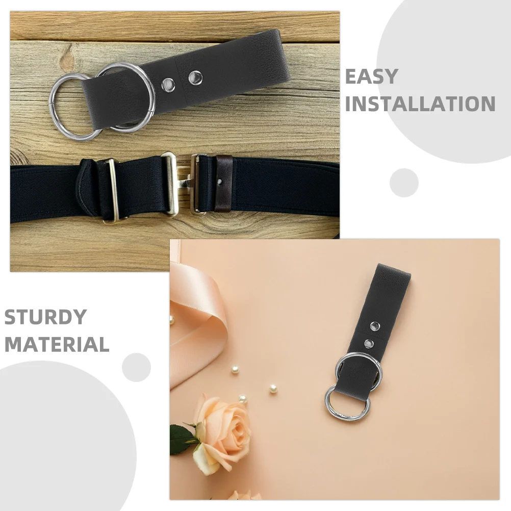 2 قطعة مقاطع حزام الخصر للتنورة المشي لمسافات طويلة نمط القرون الوسطى مشبك معدني خمر اكسسوارات عصر النهضة زي مشبك حزام #4