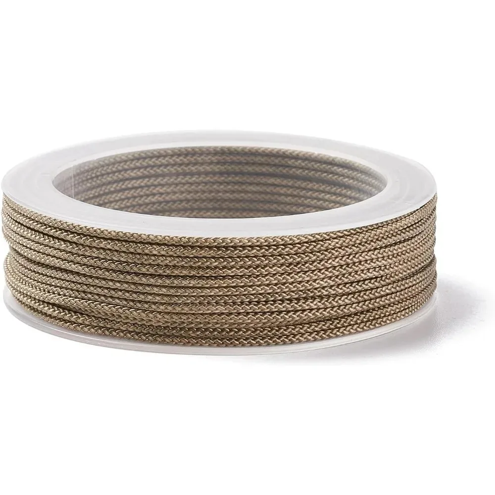 

13,12 ярдов, нейлоновая нить, 1,5 мм, окрашенный шнур для бисера, китайский шнур с пластиковой катушкой для самостоятельного изготовления ювелирных изделий