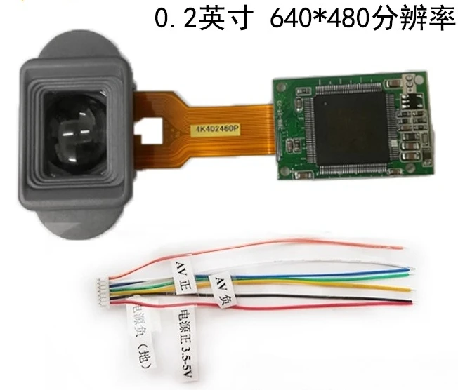 

diy night vision device monitor monocular sight finder AV signal input interface