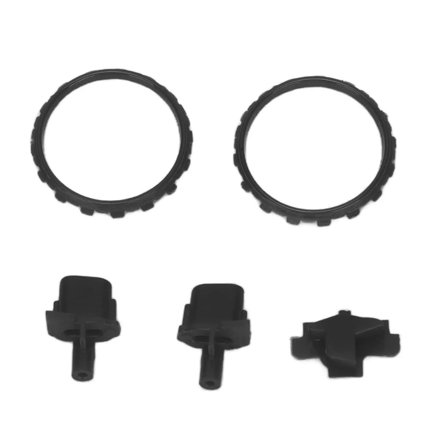 Sostituzione D-pad R1 L1 R2 L2 Trigger Condividi Opzioni Face Black Set completo di pulsanti per controller PS5 BDM-030 BDM-040 BDM-050