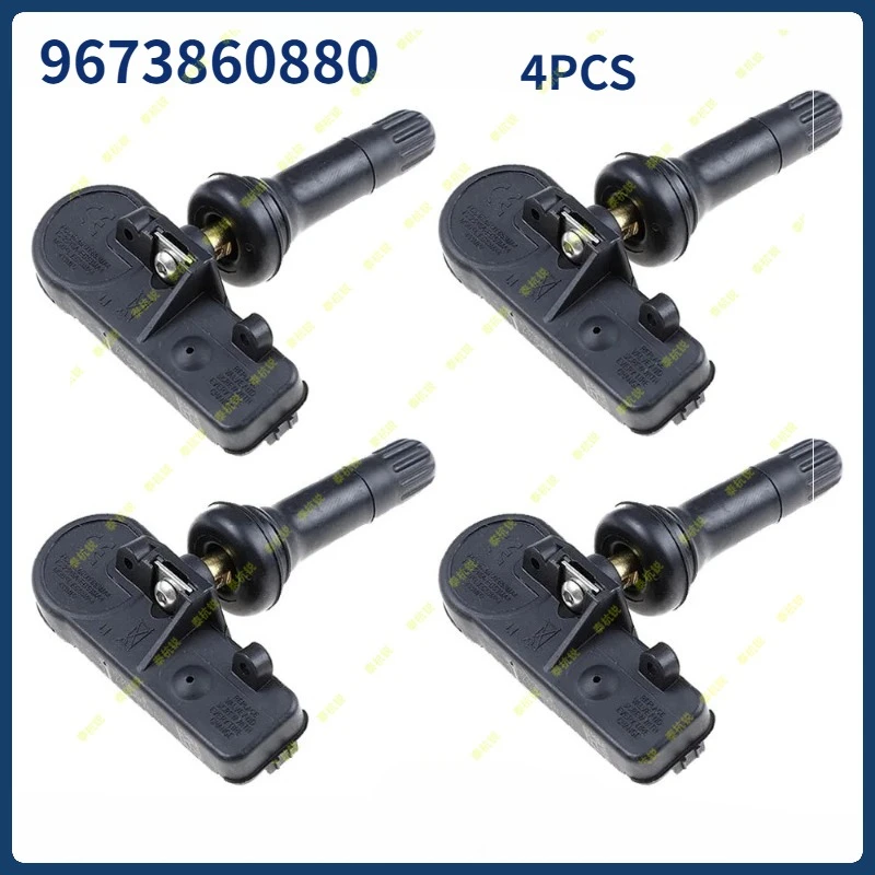 

9673860880 433Mhz Car TPMS Tire Pressure Monitor Sensor For Peugeot 3008 T84 307 301 408 508 T5 T7 5008 T87 RCZ T75 9673860880