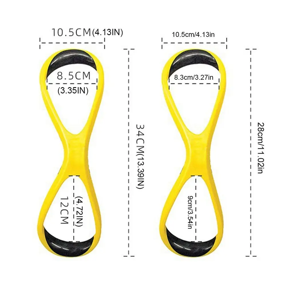 8-förmiger Schwimmtrainer Ergonomische Professionelle Schwimmtrainingspaddel Unterarmstütze Verschleißfester Schwimmtechnik-Korrektor für Pooltraining – Detail 1