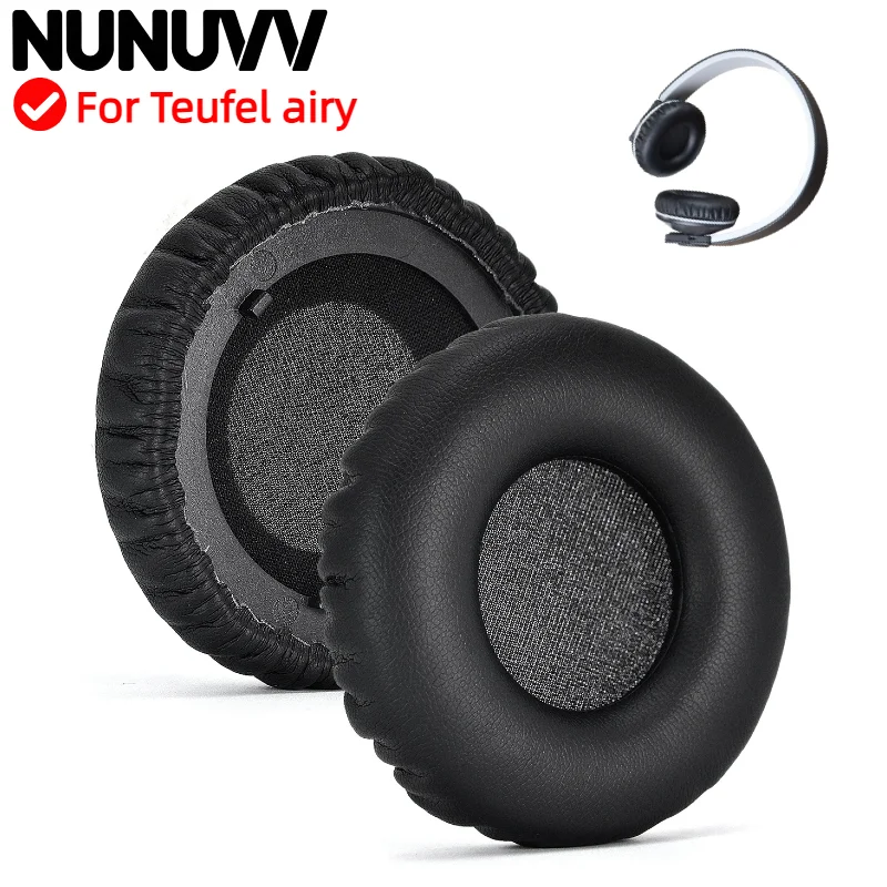وسادات أذن بديلة من البروتين من NUNUVV لغطاء للأذنين من Teufel airy، غطاء وسادة إسفنجي فائق النعومة،