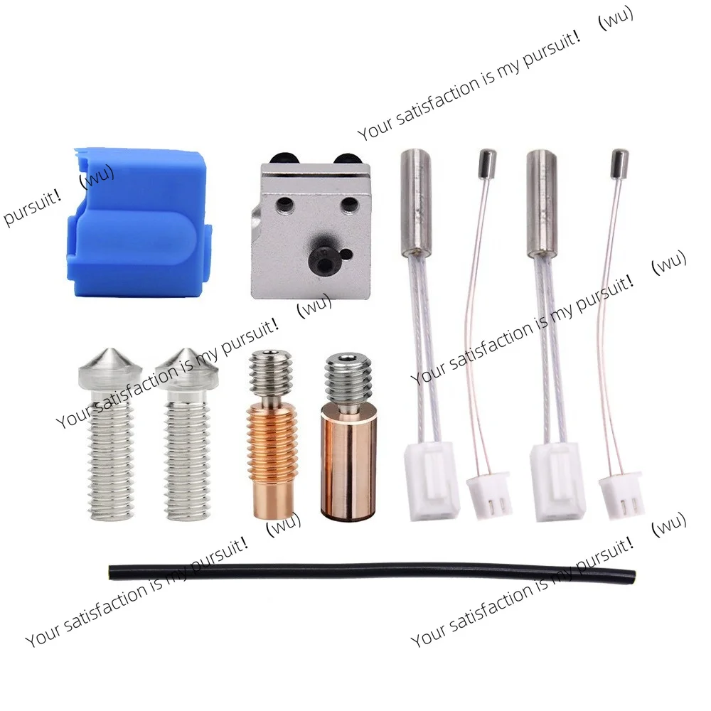 For Sidewinder X1 Genius 3D Printer Throat Heater Block Silicone Sock Replacement Spare Parts