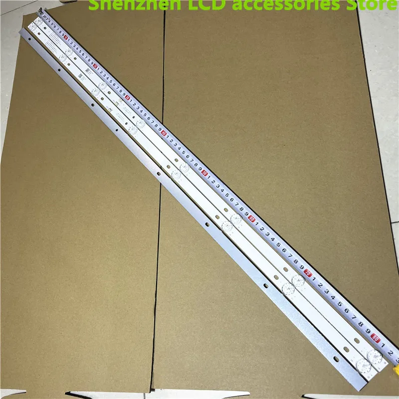 MS-L1149-R /L   MS-L2317-A MS-L2317-B  43inch use  aluminium 100%new  LCD TV backlight bar  827MM  6V  8LED