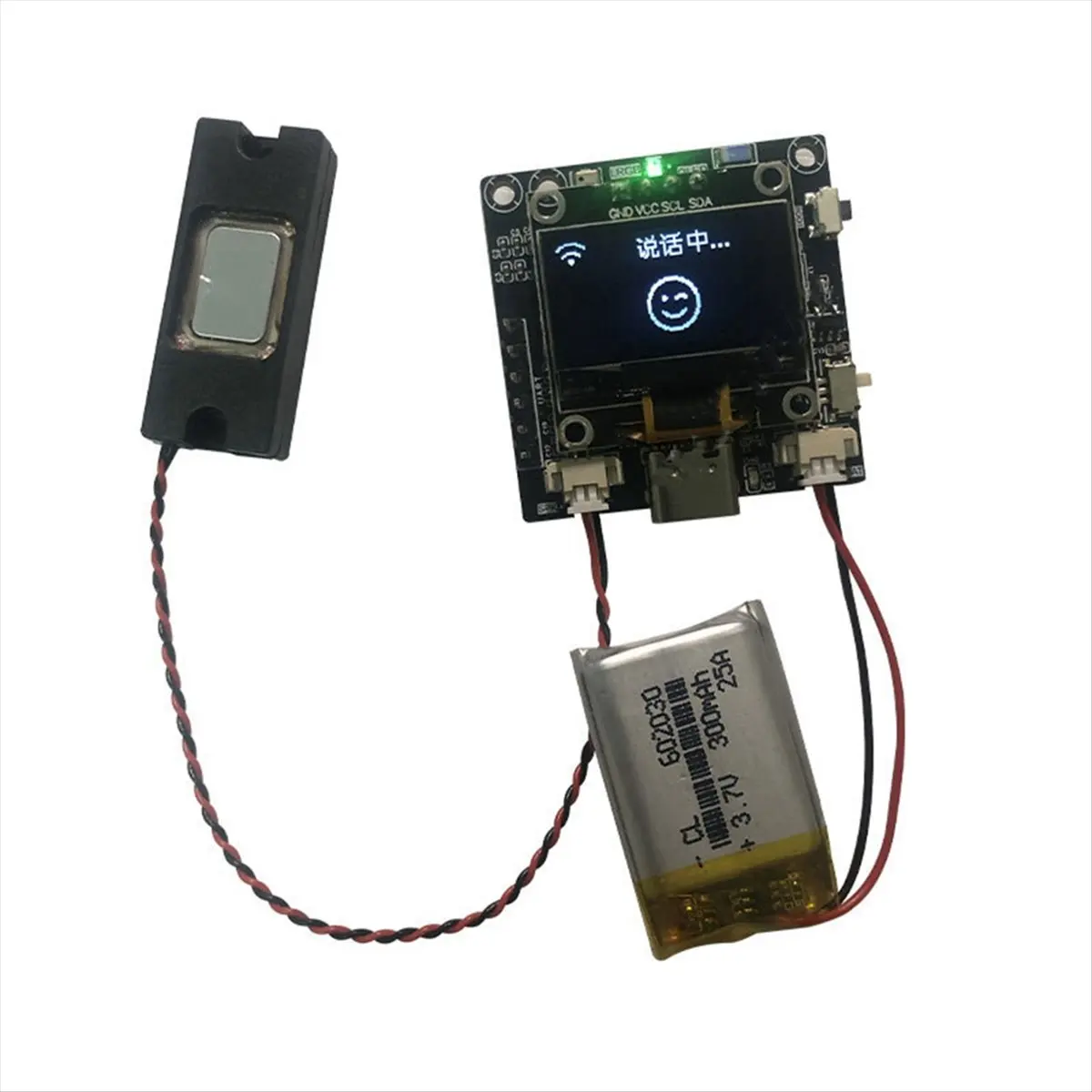 HDL For DeepSeek XiaoZhi AI Voice Chat Robot Xmini ESP32-C3 Development Board with 0.96inch OLED Display for AI Voice Chat