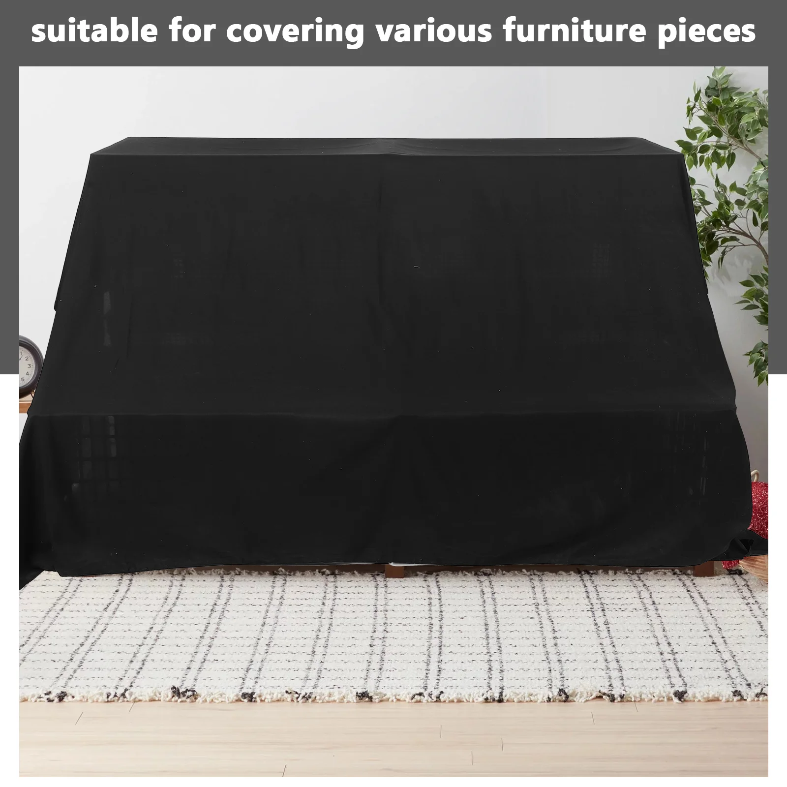 

Пылезащитный чехол для мебели, тканевый чехол для дивана, кровати, шкафа, большой размер, легко чистится, домашний декор, бытовая защитная пленка для