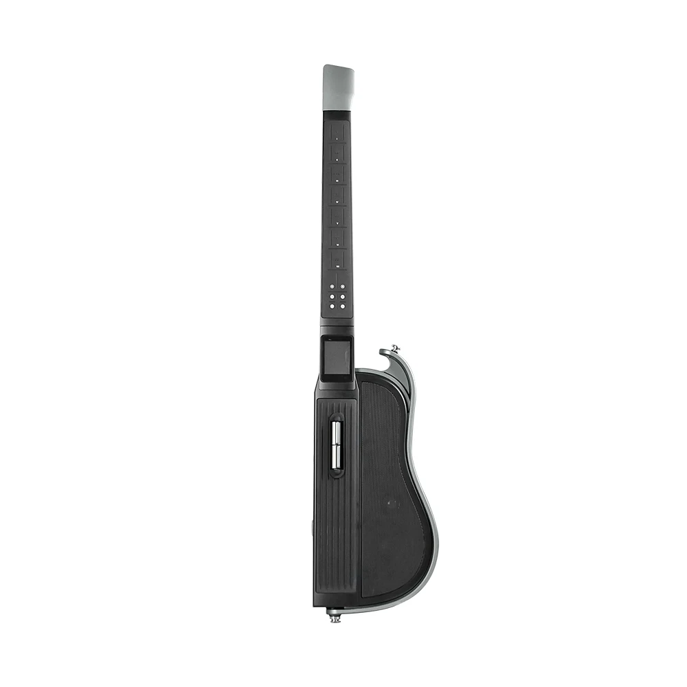 Portable Instrument Suitable For Any Environment: Silent Guitar Pickup Set With Foldable Professional Acoustic Stringless Guitar