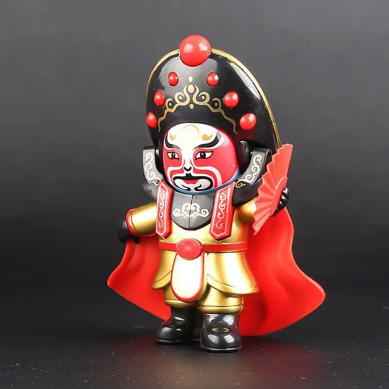 Sichuan Opera Face Doll, Quintessence Cultural Doll, Peking Opera Face Mask Special Gifts, Children\'s Gifts