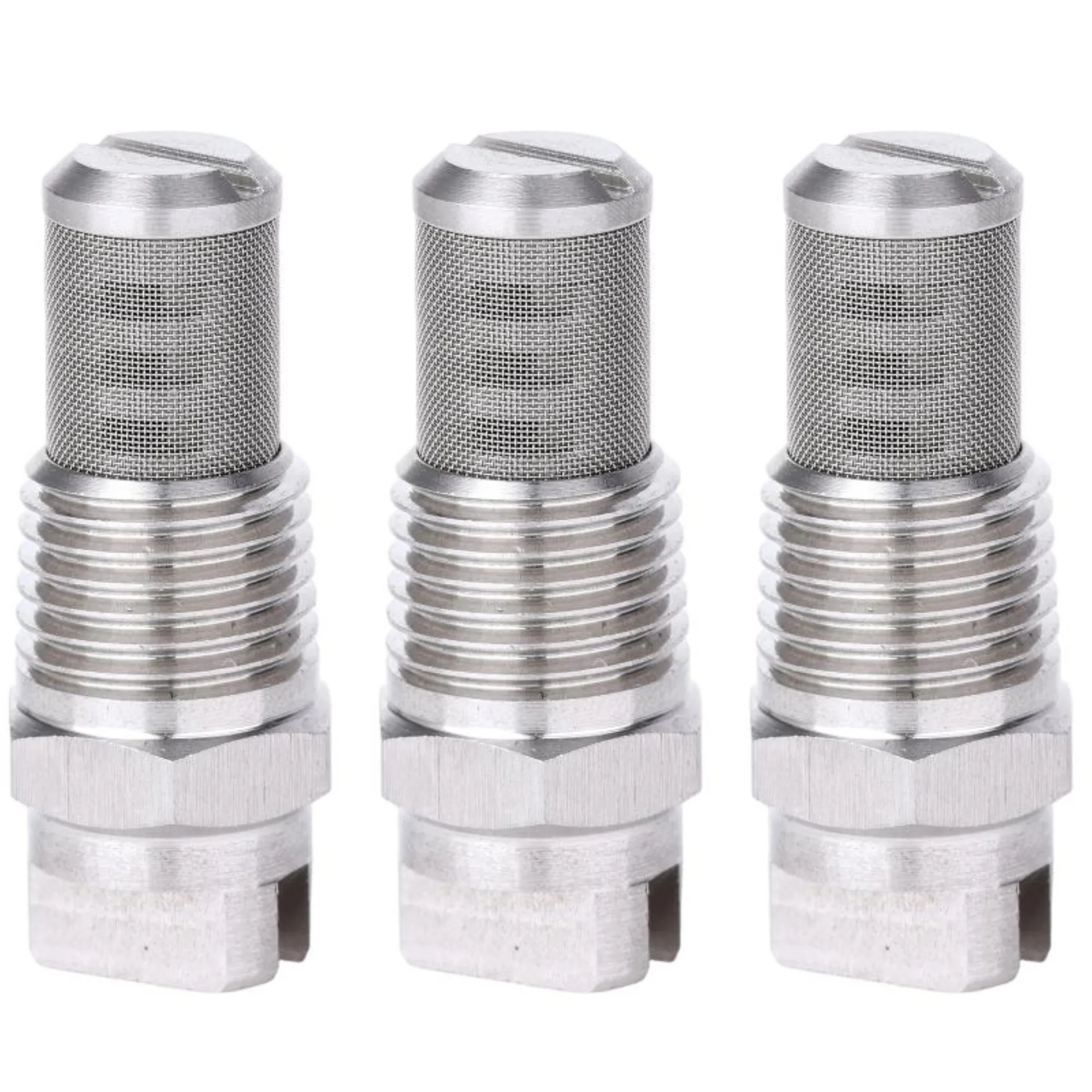 304 HVV-L Flat Fan Nozzle 1Pcs Anti Clogging Stainless Steel for Car Wash Machine Mist Humidifier Quick Cleaning