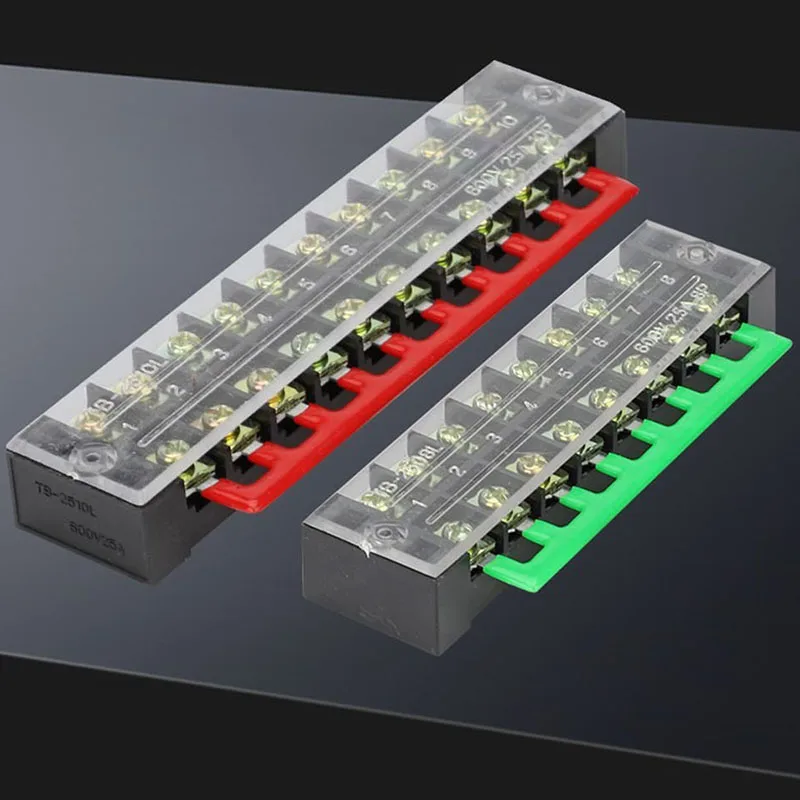 TB محطة بسبار سلك 15A25A45A مجتمعة قطعة ماس كهربائى U-نوع النحاس قواطع حافلة بار ربط سلك معزول موصل
