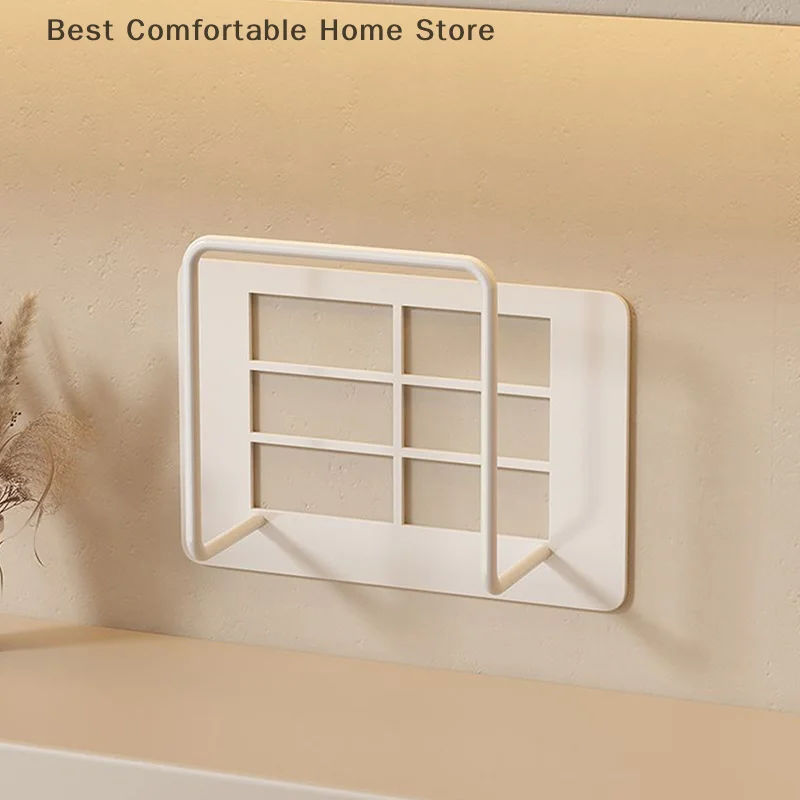 ขายร้อนอเนกประสงค์ติดผนัง Router & Set-Top Box Holder-ไม่มีเจาะ Multi-Purpose ชั้นวางของปฏิบัติตะขอ