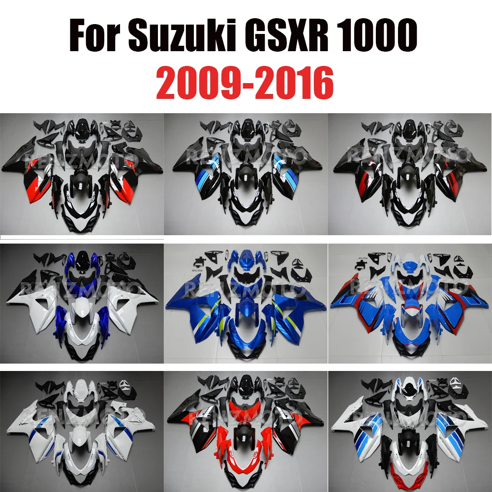 

For Suzuki GSXR 1000 2009-16 K9 K10 Fairing Motorcycle Set Body Kit Decoration Plastic Guard Plate Accessories Shell