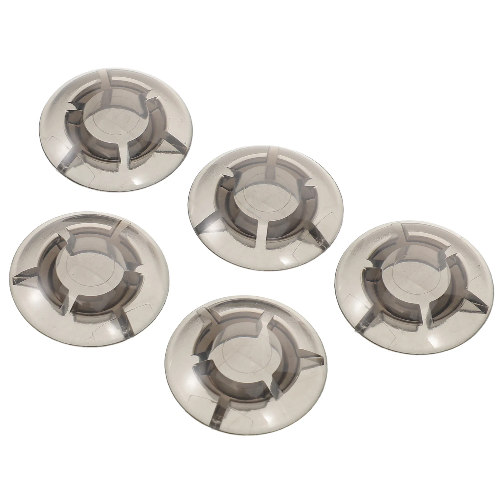 

5Pcs Guitar Pedal Button Caps Mushroom Head Design Comfortable Foot Experience Stylish Durable Pedal Board Accessories