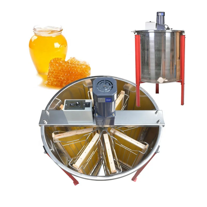 

Premium Quality Customized 2-8 Frame Stainless Steel Honey Bee Extractor