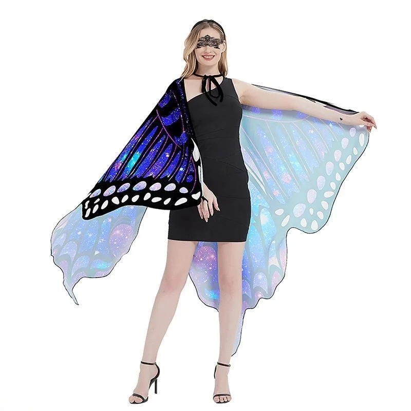 ชุดคอสตูมวันฮาโลวีนสำหรับผู้หญิง ทรงเอไลน์ แขนยาว คอวี ผ้าฝ้าย 100%