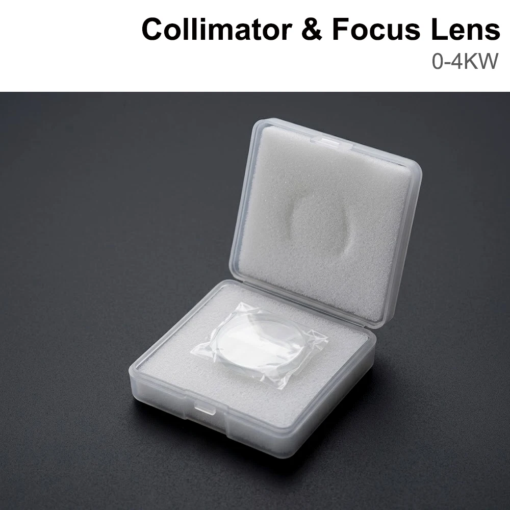 QDLASER Collimator Lens Focus Lens 0-4000W D28mm FL100 FL125 for Raytools Fiber Laser Head BT210 BM109 Bodor
