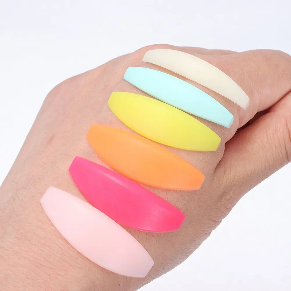 익스텐션 레인보우 속눈썹 컬링 보조 메이크업 액세서리 실리콘 3D 속눈썹 리프팅 속눈썹 컬러 도구 속눈썹 펌 패드