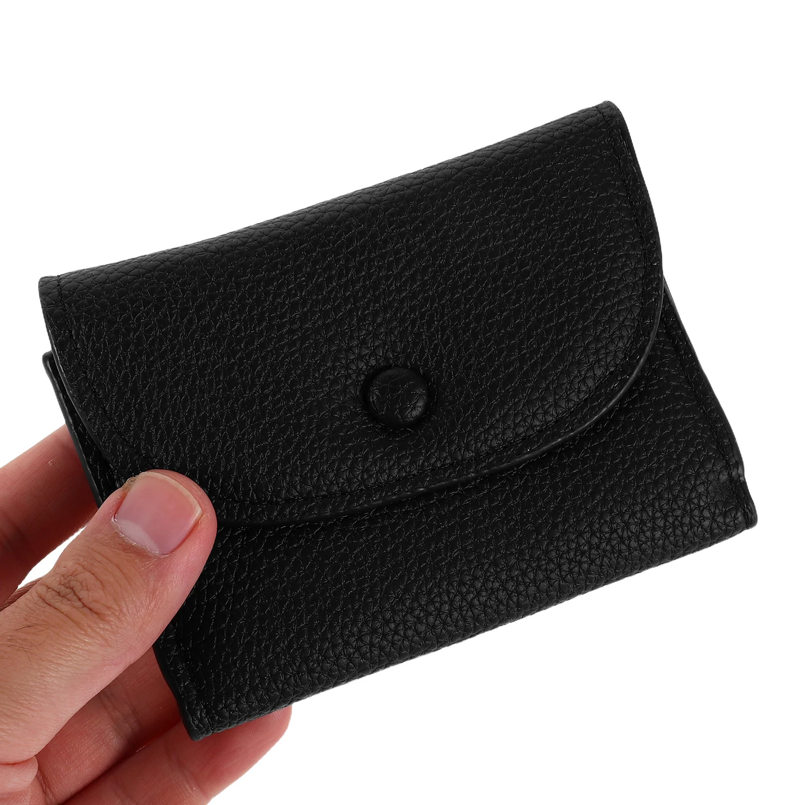 

Ultra-Thin Small Wallet Minimalist Card Holder Slim Coin for Women Men Daily Travel Outdoor Shopping