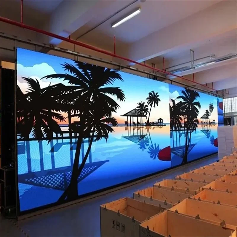 P4 indoor LED display screen module 256x128mm size RGB full color SMD2121 64x32 pixels HD LED rental screen manufacturer matrix