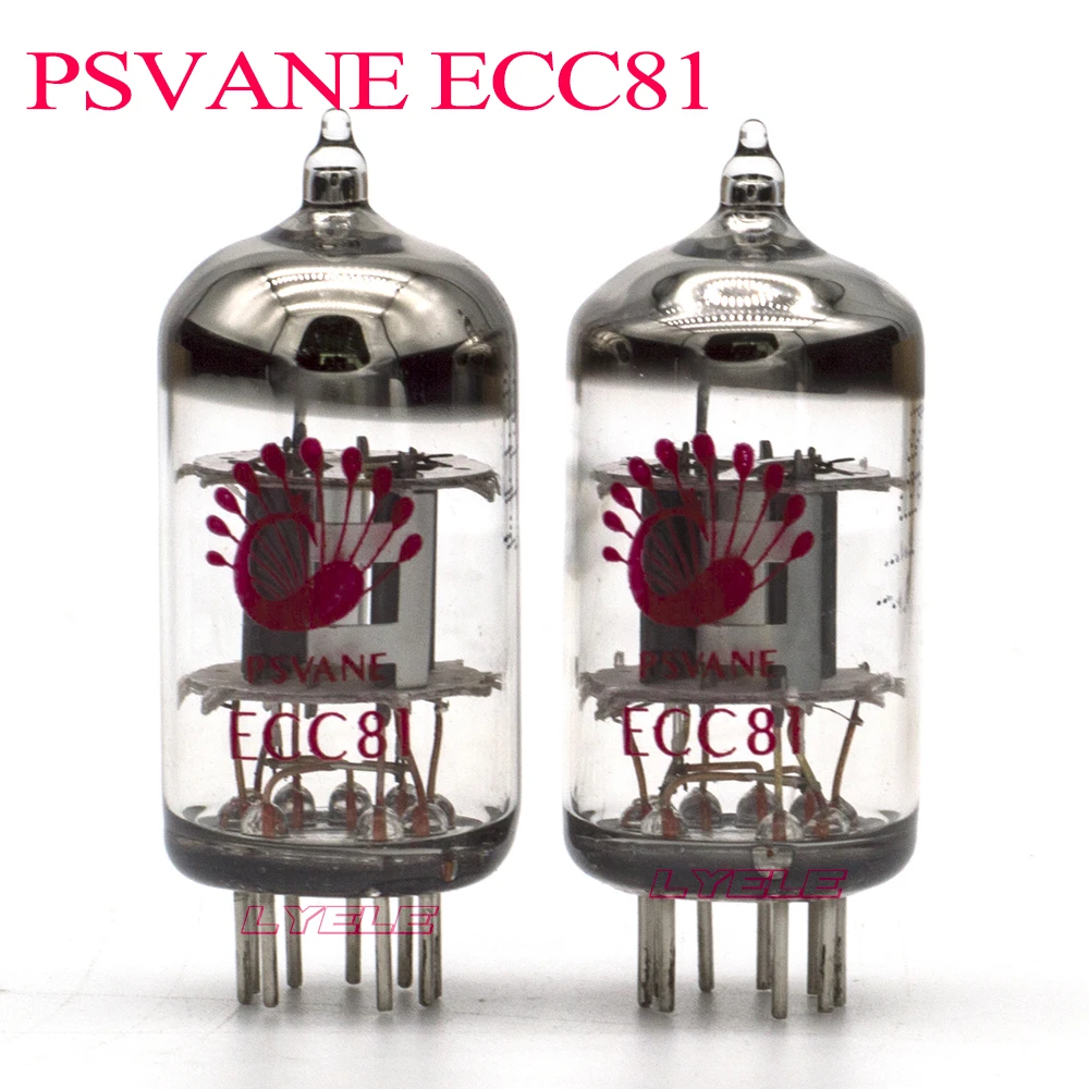 

PSVANE Vacuum Tube ECC81 Replace E81CC ECC801S 12AT7 6201 Factory Test And Match signal Tube Amplifier kit DIY Audio Valve