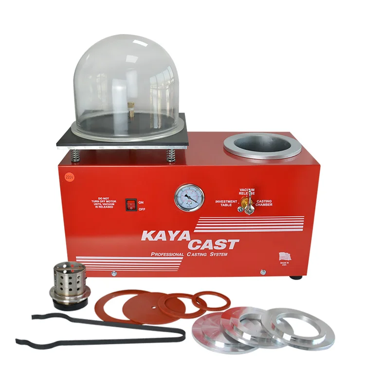 

New Metal Smelting Metal Recycling Jewelry Processing Equipment 2L Small Vacuum Casting Machine