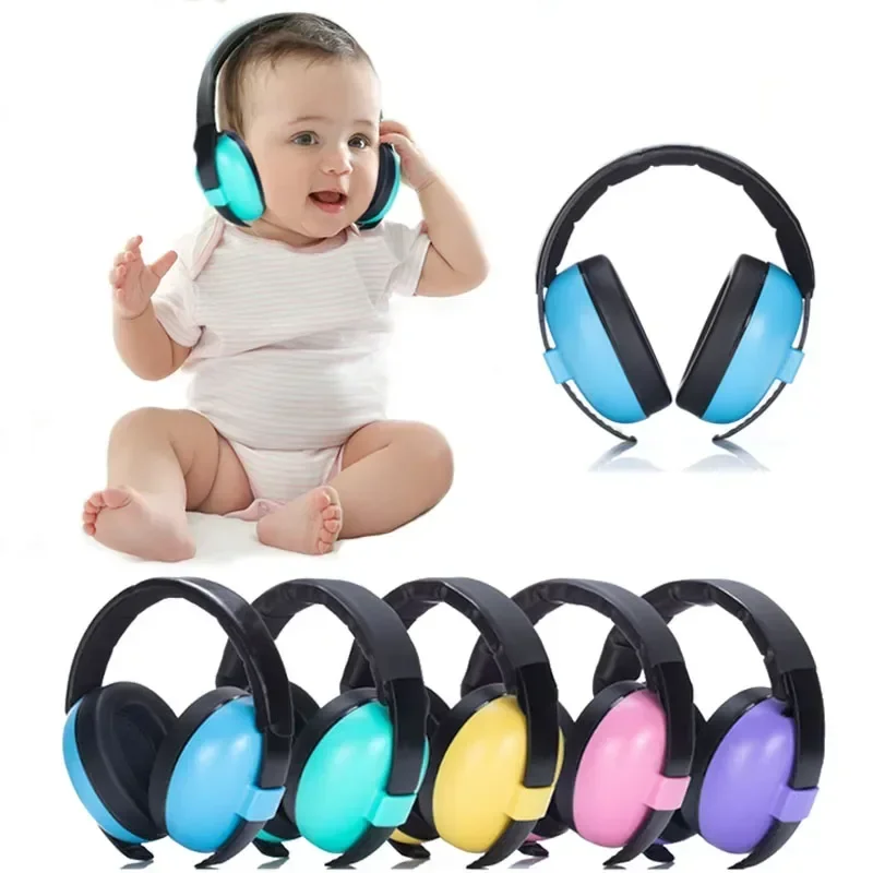 

Anti Noise Baby Headphones Children Sleep Ear Stretcher Baby Ears Protection Children Earmuffs Sleeping Earplugs Child Earmuff