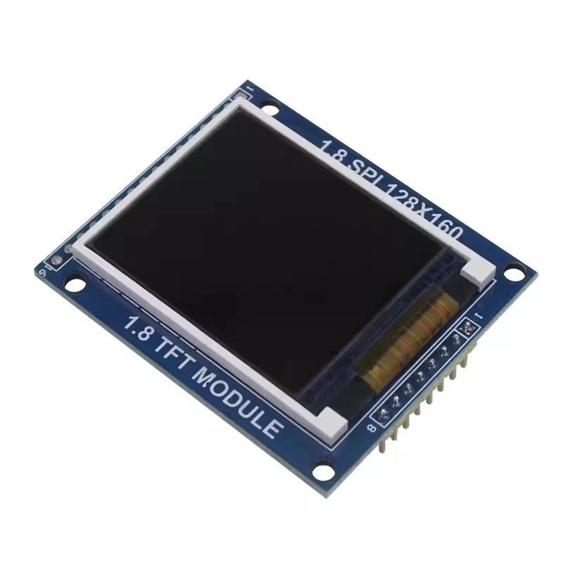 Módulo de Display LCD TFT para Arduino, Adaptador PCB, 1.8 "Serial, SPI, TFT, IC, 128x160, Matriz de Pontos, 3.3V, 5V, Interface IO, Cmmpatible, LCD1602