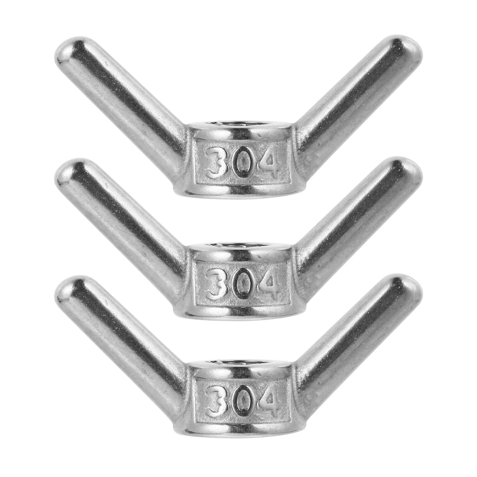 

3Pcs M10 Stainless Steel Durable Hand Fastening Machine Hardware Electronic Appliances Communication Antennas