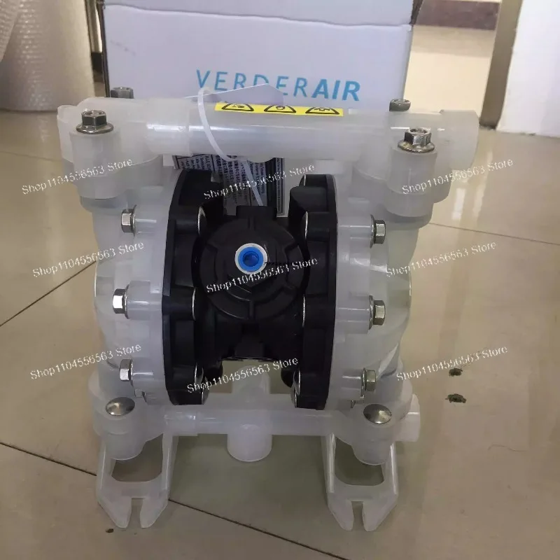 BML-15P Air-Operated Diaphragm Pump, 57L/min Double-Way Liquid Pump, 1/2