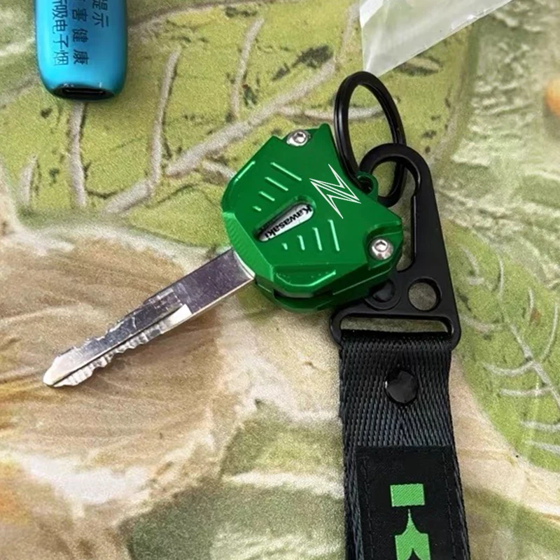 

Motorcycle Keychain Case Shell & Keychain Key Ring For Z900 Z800 Z650 Z1000 Z500 Z400 NINJA ZX-6R ZX-7R ZX-10R ZX-12R ZX-14R