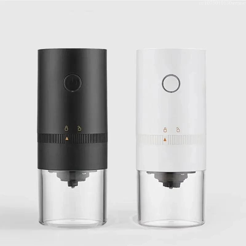 Xiaomi Electric Coffee Grinder Baking Paint Pulverizer LED Display Black Pepper Grinder Type-c Portable   Automatic Machine