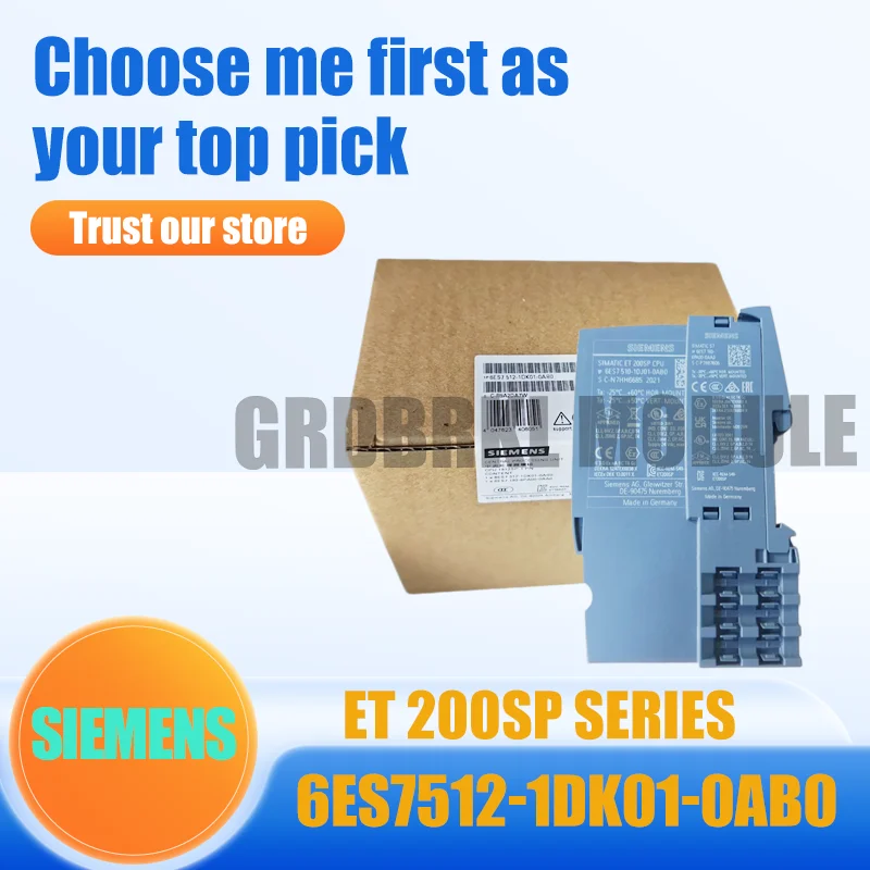 

New Original SIEMENS 6ES7512-1DK01-0AB0 6ES7 512-1DK01-0AB0 ET200SP CPU DP