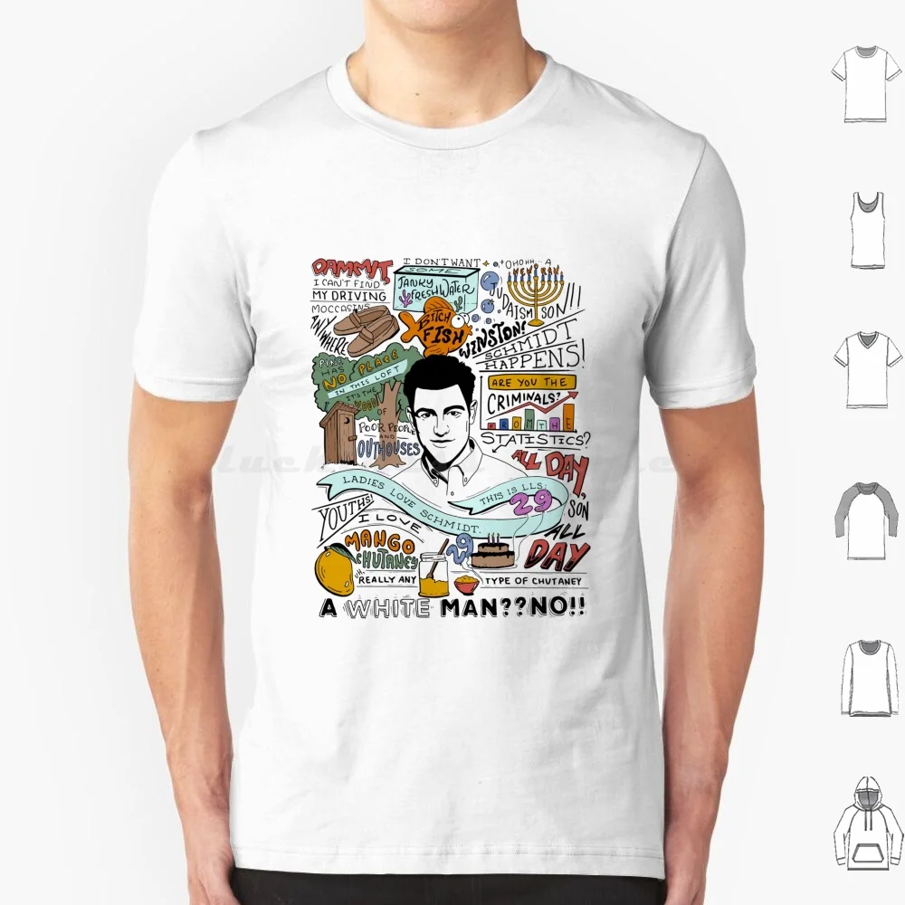 Schmidt Best Quotes ( Colorized ) T Shirt 6xl Cotton Cool Tee