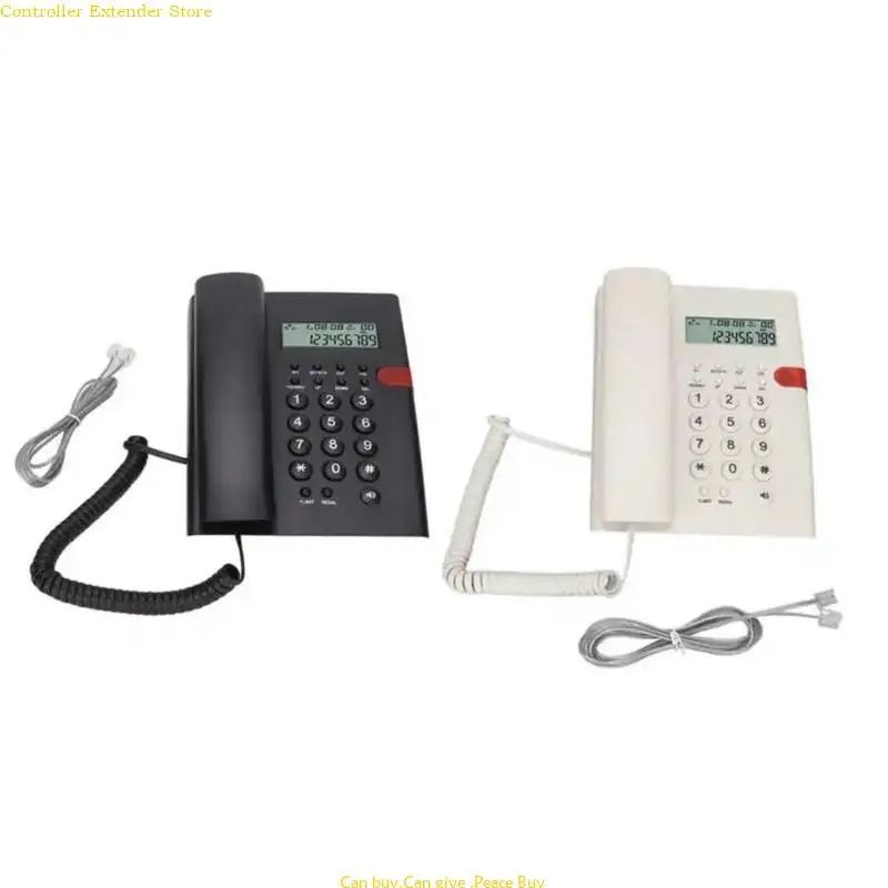 K010A-1 Professional Corded Phone Desktop Landline Phone CallerID Music