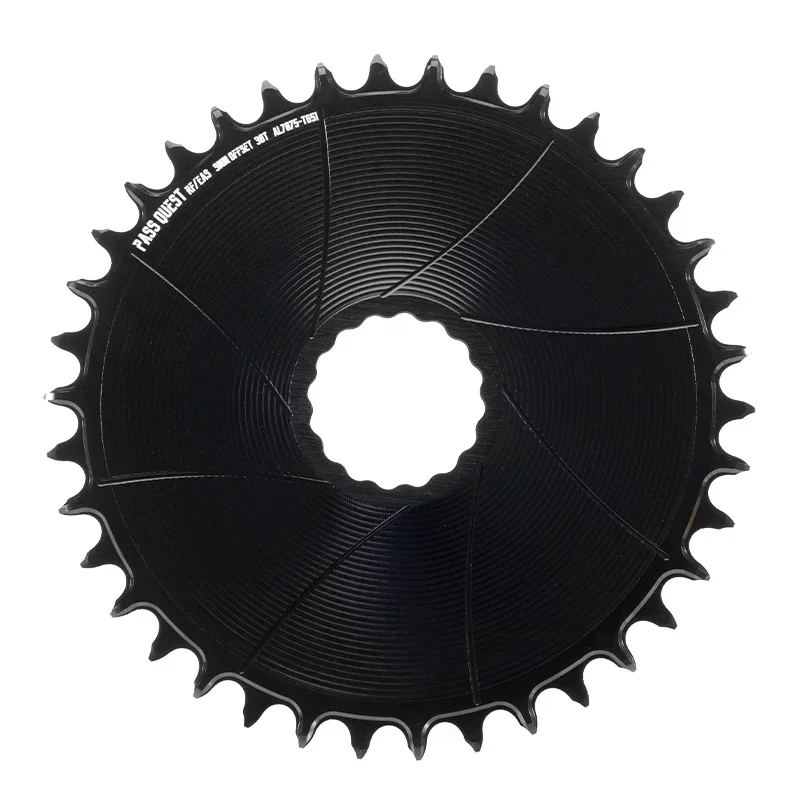 PASS QUEST 3mm Offset AERO Chainring Narrow Wide Closed Sprocket for RACEFACE RF Next Sl Sixc Atlas Crank