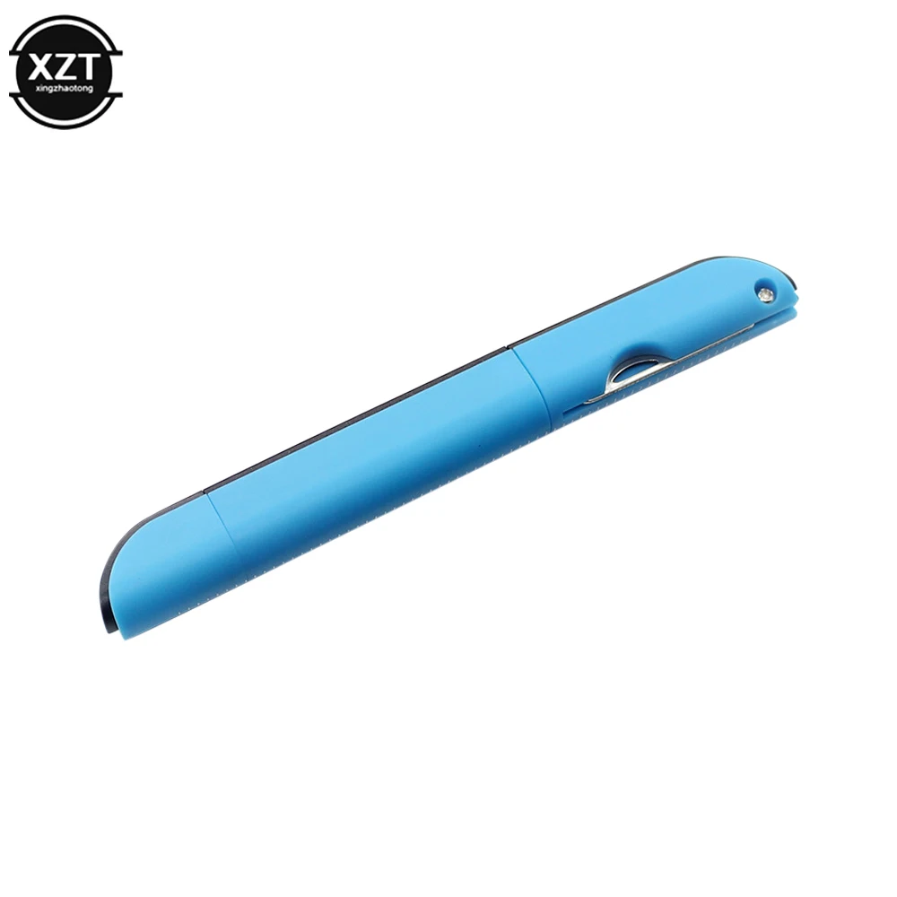 Multifunction Creative Ballpoint Pen Folding Scissors Knife Ruler Candy Color Pens for Writing Portable Office School Stationery