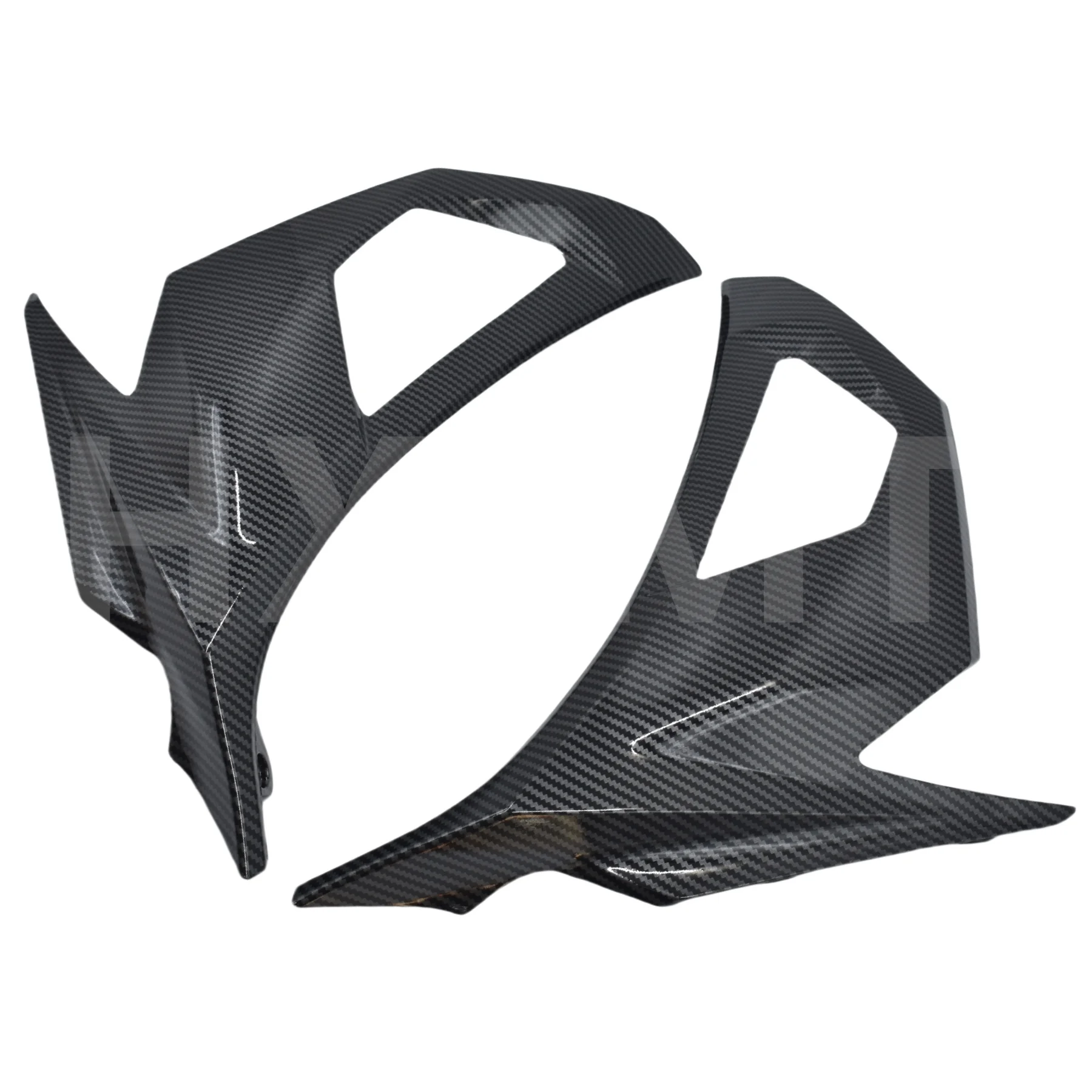 Motorcycle Accessories Front Side Panels Fairings 100% Full Carbon Fiber For KAWASAKI Ninja 400 18 19 20 21 22 23