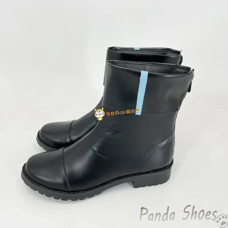 Zapatos de Cosplay de archivo azul Hayase Yuka, botas de juego de Anime Cos, accesorios de vestuario de cómic para fiesta de Halloween