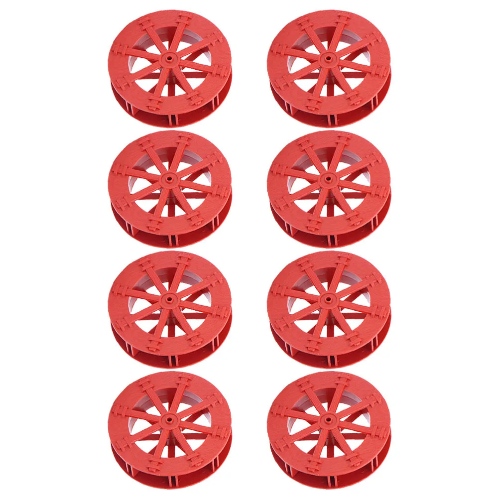 8 قطعة استبدال نافورة عجلة المياه لخزان الأسماك حوض السمك لتقوم بها بنفسك ديكور سطح المكتب ، عجلة المناظر الطبيعية الصغيرة ، عجلة الجنينة الاصطناعية ،