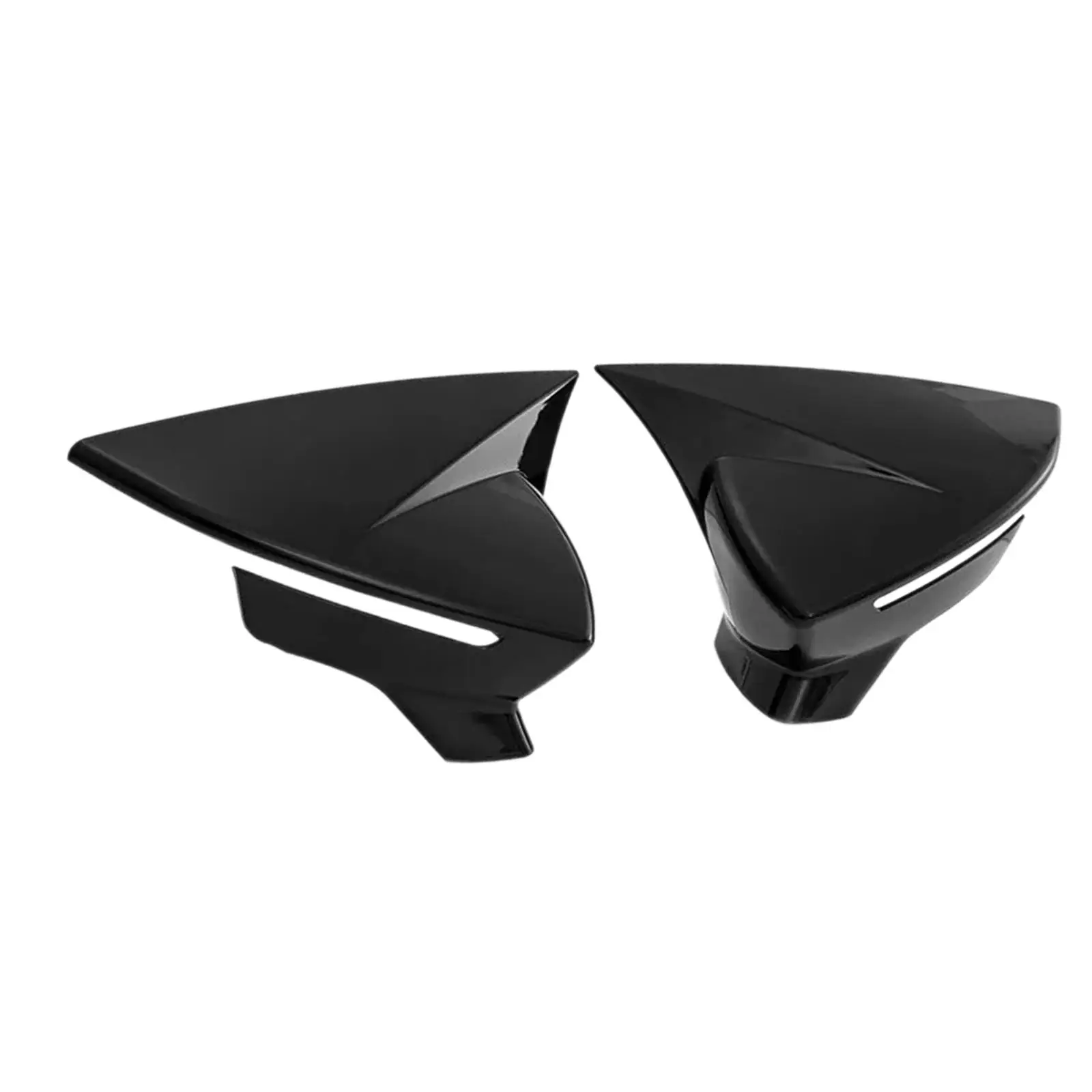 2Pcs Door Mirror Cover Caps Mirror Covers Assembly 5F0857537B 5F0857538B for Seat Leon MK3 5F ( ST / FR / Cupra ) 2012-2020