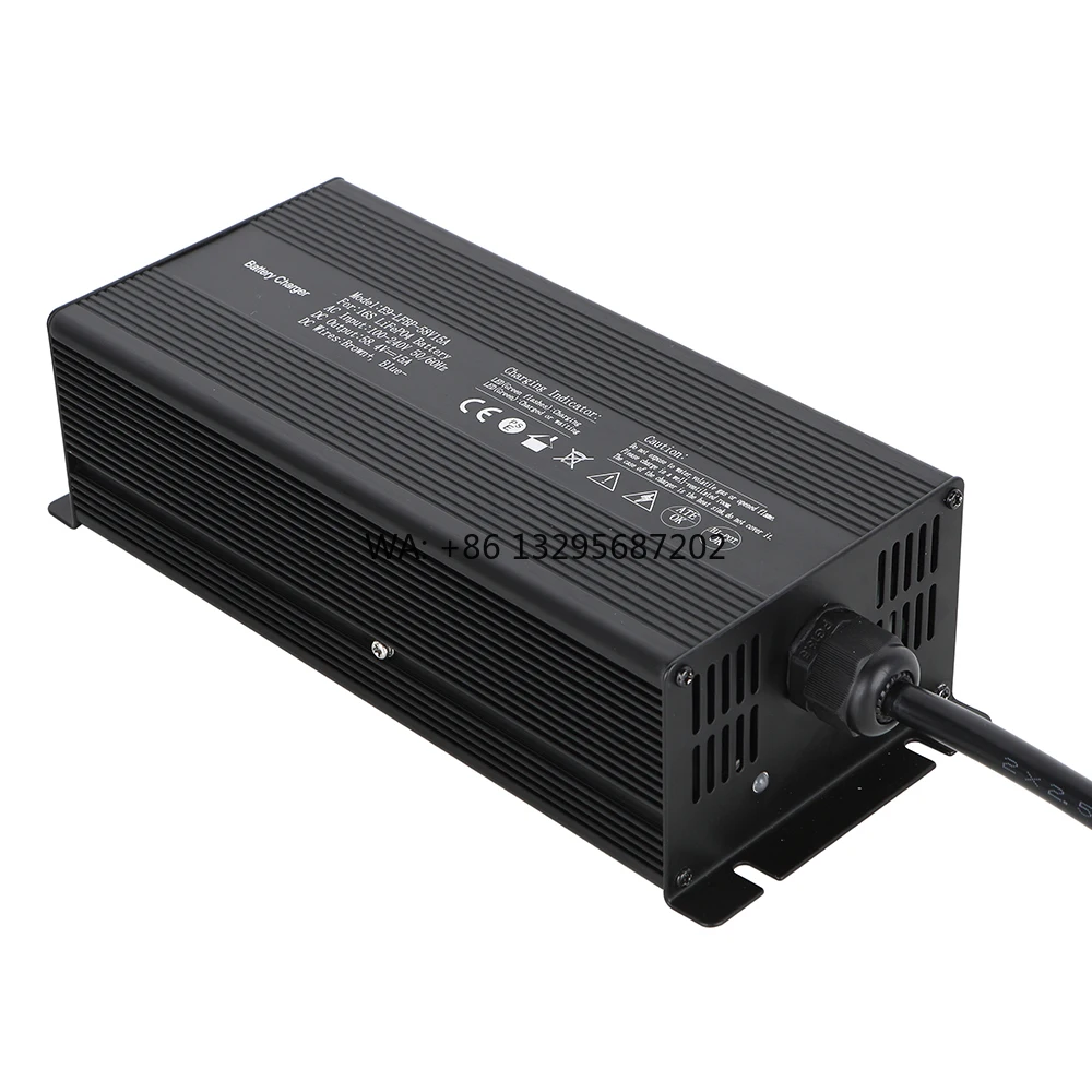 

Great Quality AC DC Battery Charger 220V 72V 87.6V 84V 10A Rapid Charger for Lithium Iron Phosphate LiMn LFP Batteries
