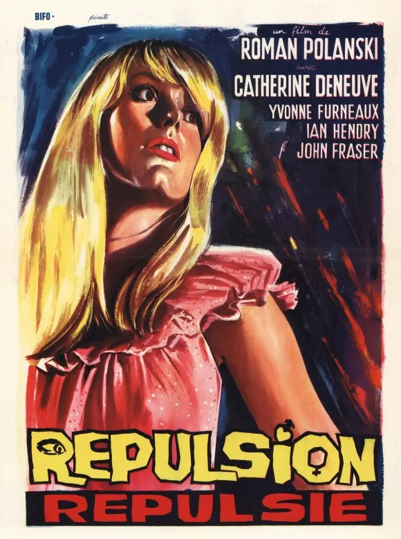 Movie Repulsion (1965) Wall Poster Wall Art Rome Decoration
